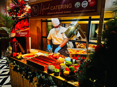 Island Caterings Live Station